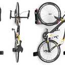 TORACK BIKEPAL No Lifting Swivel Bike Racks, Space Saving Wall Mounted Bike Holder for Garage, Bike Wall Hangers for Vertical Bike Storage (4 Pack)
