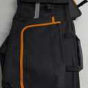 Car Trunk Organizer and Storage with Lid & Removable Leakproof Cooler Bag, Car Accessories 6 Removable Dividers for Custom Space, Collapsible Large Trunk Organizers Interior for SUV Sendan with Cover (Black)