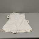 MakeMeChic Women's Halter Short Rompers Summer One Piece Jumpsuits Backless Shapewear (Large, White)