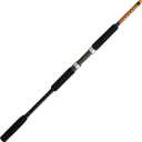 Ugly Stik Bigwater Spinning Fishing Rod, Black/ Red/ Yellow, 8' - Medium - 12-20lb, New Model