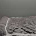 Dog Bed for Large Dogs, Dog Mattress with Pillow for Crate Kennel, Sofa pet Bed, Super Soft pet Bed for Medium, Jumbo, Small Dogs Breeds Grey, Medium (31"x25"x3")