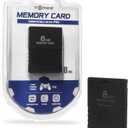 8MB Memory Card for PlayStation 2 Compatible with PS2 and PS2 Slim Reliable Game Save Storage