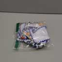 ZAFUL Women Strapless Textured Bandeau Bikini 2 Piece Swimwear Cheeky Solid Lace up Bathing Suits (7-blue Yellow, XL)