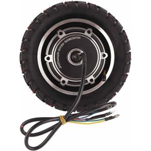 10inch 36V 60V 350W 1500W Electric Scooter Hub Motor Wheel Kit, Aluminum Alloy Brushless Gearless Motor for Electric Motorcycle Off Road Scooter