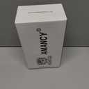 AMANCY Luxury 2 Holder Brown Leather Portable Cigar Case Gift Set, Leather-Wrapped Cigar Travel Humidor Contained 2 Oz Stainless Steel Flask with Lighter and Cutter