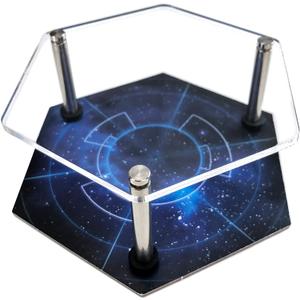 Fleet Stands | 6pc 93mm | Steel Legs & Rubber Feet | Compatible with Twilight Imperium 4, TI4 Codex, , Eclipse: 2nd Dawn for The Galaxy