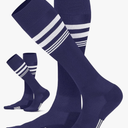 CS CELERSPORT 2/3 Pairs Soccer Softball Socks for Youth Kids, Men and Women Multi-sport Socks Size M