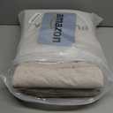 PURE ERA Jersey Knit 4pc Bed Sheet Set 100% T-Shirt Cotton Super Soft Comfy Breathable Fits Mattress Up to 20" Extra Deep Pocket (Heather Beige, King)