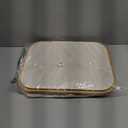 LONBET Laundry Basket with Lid, Made from Breathable Fabric | Aesthetic Clothes Hampers for Laundry with Side Handles & Sturdy Bamboo Frame (26 Gallons - Single, Beige)