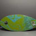 36 Skipper Skimboard with High Gloss Coat Wooden Skim Boards for Beginners, Teenagers and Adults Beach Skimboard 3 Color Traction Pad to Choose, Yellow