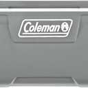 Coleman Classic Series Insulated Portable Cooler, Leak-Resistant Outdoor Hard Cooler Keeps Ice up to 5 Days, 52/70/120/150 Quart (Rock Grey)