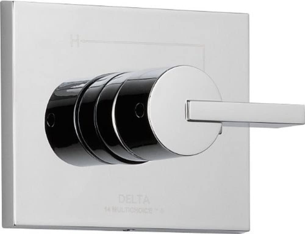 Delta Faucet Vero 14 Series Single-Function Shower Handle Valve Trim Kit, Chrome T14053 (Valve Not Included) 3.00 x 7.00 x 3.00 inches 