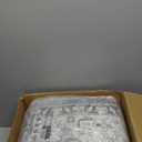 AMADA HOMEFURNISHING 9x12 Area Rugs, Low-Profile Large Washable Area Rug with Non-Slip Backing & Durable Edge Binding, Vintage Rugs for Living Room, Bedroom & Dinning Room (Light/Grey)