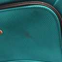 SWISSGEAR Sion Softside Expandable Spinner Luggage Durable Lightweight Travel Suitcase, Teal, Checked-Large 29-Inch