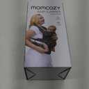Momcozy Baby Carrier - Ergonomic, Cozy and Lightweight Carrier for 7-44lbs, Effortless to Put On, Ideal for Hands-Free Parenting, Enhanced Lumbar Support, Purehug for Infant to Toddler, Grey