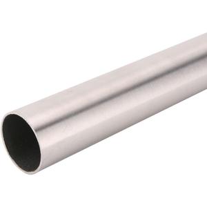 John Sterling 0015-6BN Heavy Duty Closet Pole Rod, 72-Inch, Brushed Nickel