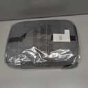 GORILLA GRIP Insulated Lunch Box Bag for Women Men,15L, Leakproof XL Reusable Soft Cooler Bags, Multiple Compartments, Mesh Pockets and Adjustable Strap, Food Tote Keeps Drinks Cold, 13x9, Light Gray