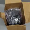 Dual Voltage Hair Dryer Brush with Negative Ion Anti-frizz Styler - Hot Air Volumizer for 110V-120V/220V-240V European and Travel Use (Black/Rose Red)