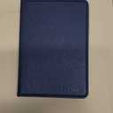 CoBak Case for 6" E-Reader - PU Leather Smart Cover with Auto Sleep/Wake & Hand Strap, not Compatible with Kobo Clara, Dark Blue