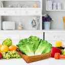 Lorigun Artificial Lettuce, Fake Vegetable, Artificial Vegetables for Decoration, Home Kitchen Decor, PU Vegetable 2 Pcs