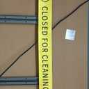 4 Pcs Restroom Closed for Cleaning Sign with Magnetic Ends Magnetic Bathroom Cleaning Sign Cleaning Banner for Door Cleaning In Progress Sign 423.5 In