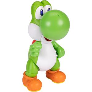 Super Mario Let's Go, Yoshi! 12-Inch-Tall Interactive Action Figure with 20+ Iconic Sounds & Music - Officially Licensed by Nintendo