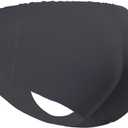 Everbellus Women's Padded Seamless Butt Hip Enhancer Panties Boy Shorts (Medium, Black)