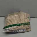 Soft Waffle Bath Mat, Super Absorbent Non Slip Bath Mats for Bathtub, Machine Washable Bathroom Rugs with Tassels, Rubber Backed (17''x 24'', Khaki)