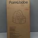 Pamo babe Portable Bassinet and Play Space Baby Dome Travel Crib for Newborn (Deepgrey)