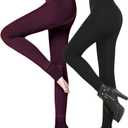 Romastory Winter Warm Leggings Women Elastic Thick Thermal Legging Pants Fleece Lined Tights