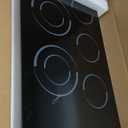 Electric Cooktop 36 Inch - Drop-in(34.25"x19.3") 5 Burner Electric Stove Top 8400W High Power, 36" Ceramic Cooktop Stove with Knob Touch, Dual Ring, Overheat Protection, 220-240V Hard Wired