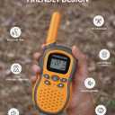 FOREDOM Rechargeable Walkie Talkies for Kids Walkie Talkies Long Range for Boy & Girl Age 3 to 12 Year Old Birthday Toys with Flashlight, 3 Pack