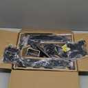 WALI Dual Monitor Mount, 13-32 Inch Adjustable Spring Dual Monitor Arm for Desk Holds Max 19.8 lbs Screens, Swivel Vesa Bracket with C Clamp, Grommet Mounting, Monitor Arms for 2 Monitors (GSDM002)