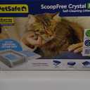 PetSafe ScoopFree Crystal Pro Self Cleaning Cat Litter Box, Includes 1 Disposable Crystal Litter Tray (Uncovered, Regular)