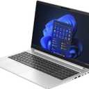 HP ProBook 450 G10 Business Laptop (15.6" FHD Anti-Glare, Intel 10-Core i5-1334U, 16GB RAM, 512GB SSD, (Beats i7-1255U)) Backlit KB, Webcam, Ethernet, Wi-Fi 6E, Win 11 Pro w/ AI Copilot, Silver