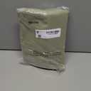 Simplebrand Ava Sage Green Short 36 Inches Blackout Curtain 2 Panels Set, Half Window Rod Pocket Privacy Curtain Tiers for Kitchen, Curtains Blackout for Bathroom Shades, W40 x L36 Inch, Sage Green