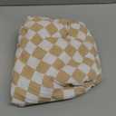 Summer Muslin Car Seat Cover for Baby – Breathable & Privacy Canopy with Large Mesh Window, 3 Adjustable Modes, Easy Install Universal Fit for Infant Car Seats (Khaki Checkered)