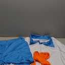 Halloween Costume for Men Shirt and Pants Set with Orange Scarf Classic Movie Outfits Cosplay
Size Large