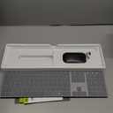 Seenda Wireless Bluetooth Keyboard and Mouse Combo, SKM64-3 Rechargeable Slim Quiet Keyboard Mouse, 3 Multi-Device Connection, Compatible for Windows, Mac, MacBook, iPad, Tablet, Black Gray