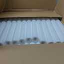 Yinder 200 Pcs LED Glow Sticks, 18.9 Inches Light up Batons with 3 Modes Flashing Light up Stick for Adult Concert Stage Wedding Raves Carnival Halloween Birthday Party (White)