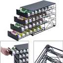 k cup Holders for Counter Small for Keurig k-cup Holder for mr Coffee for Tea (84 pods-4 tiers)