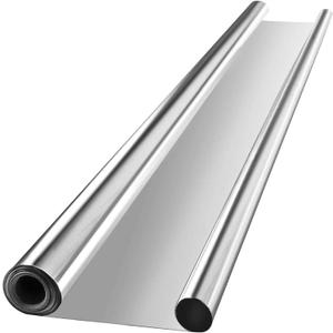 VIVOSUN Highly Reflective Mylar Film Roll 4FT x 25FT for Outdoor Grow Room Indoor Decoration Aluminum Paint Coated 2 Mil Silver