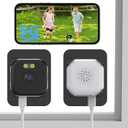 ANYQOO Window Camera 3MP 2K, Indoor/Outdoor Window Cameras for Home Security with Dual Angle Mounting, ChroMax AI Color Night Vision, Motion Detection, 2.4GHz & 5GHz WiFi, 24/7 Recording (2Pack)