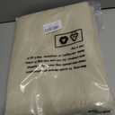 BGment Extra Long Doorway Room Darkening Curtains for Living Room, Privacy Sliding Door Bathroom Blackout Room Divider Curtains for Bedroom, Greyish White, Single Window Panels, W 52 x L 120 Inch