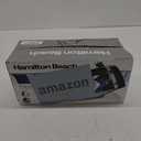 Hamilton Beach Steam Iron for Clothes & Garment Steamer with Smooth Press Stainless Steel Soleplate, 1200 Watts, 8 Retractable Cord, Black (14214)