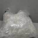 Organza Sheer Fabric Decoration - Silky White Tulle for Bridal Backdrop Decor 72*59in, Draping Curtain Dressing DIY Home Dinner Wedding Party Ceremony Supplies