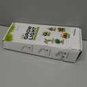 Led Grow Lights, 4 Heads Red Blue Plant Light with Clamp for Indoor Plants & Seed Starting, 10-Level Dimmable, Auto On Off, Timing 3 9 12Hrs