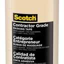 Scotch Contractor Grade Masking Tape, 0.94 inches by 60.1 Yards (540 Yards Total), 2020, 9 Rolls