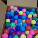 185 Pcs Colorful Table Tennis Balls, 40mm Plastic Ping Pong Balls Bulk, Entertainment Table Tennis Balls for Kids, Pong Balls, DIY Projects, Holiday Decorations, Teaching Tools.