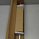 Morena II 18-36 Inch Adjustable Curtain Rod Set, 1 Inch Diameter in Nickel